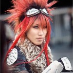 Cosplay. Cyberpunk. Sowas halt. 